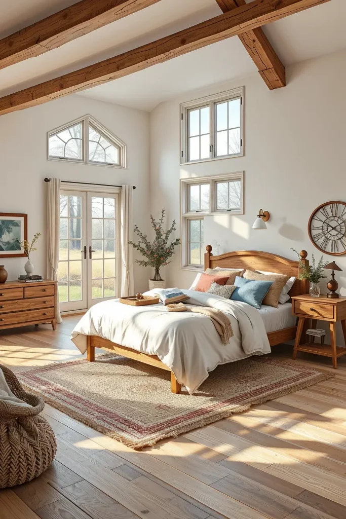 66 Farmhouses Bedroom Ideas 2026: Stylish, Cozy & Modern Designer Inspirations
