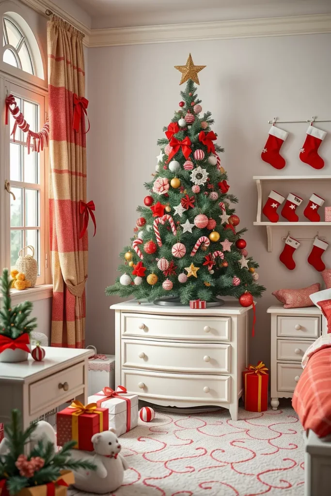 64 Red and White Christmas Tree 2025 Ideas for a Stylish Holiday Home