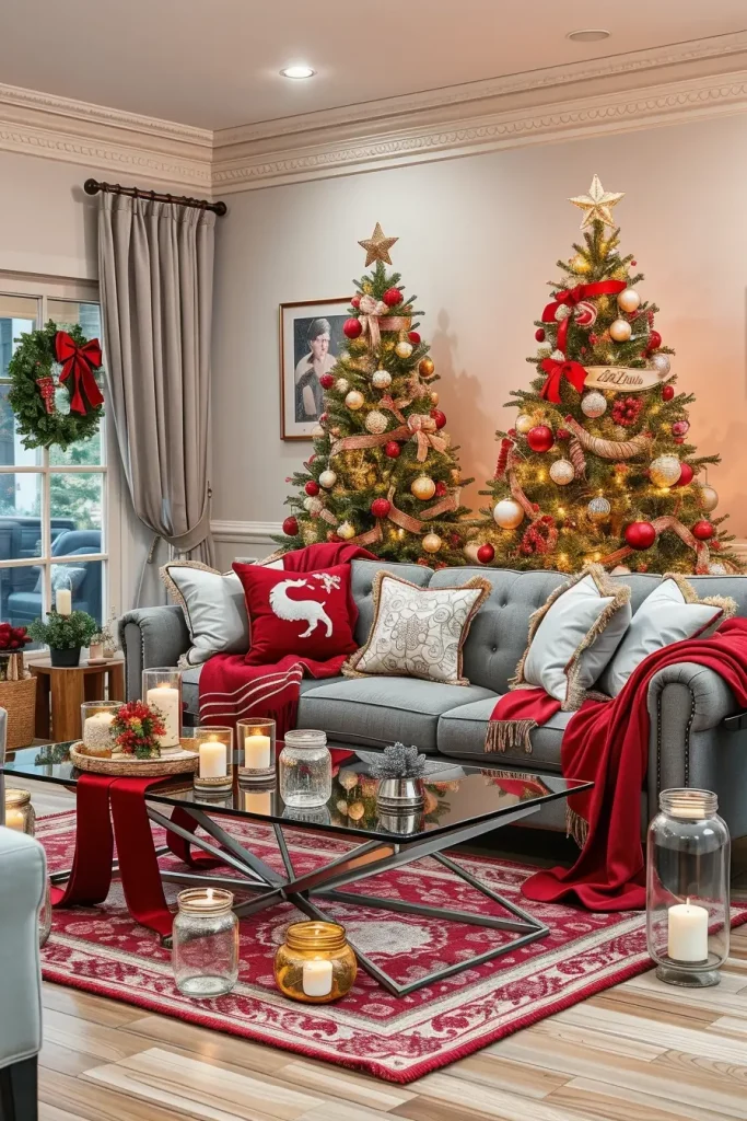 63 Red and Silver Christmas Tree 2025 Ideas for a Timeless Holiday Look