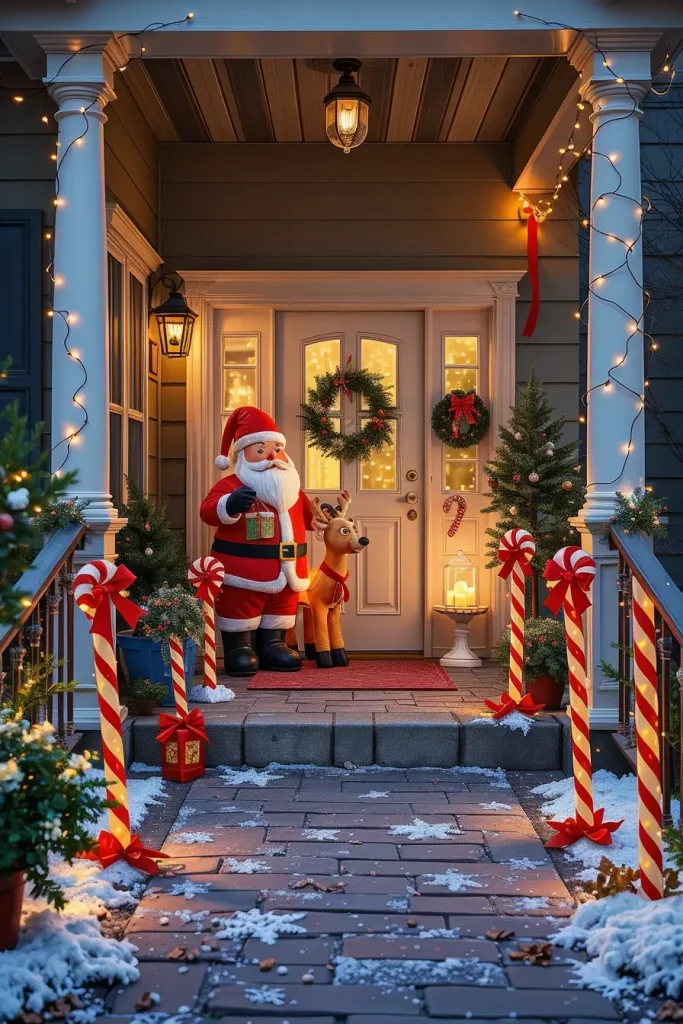 66 Front Porch Christmas Decor Ideas 2025 to Inspire a Festive Welcome
