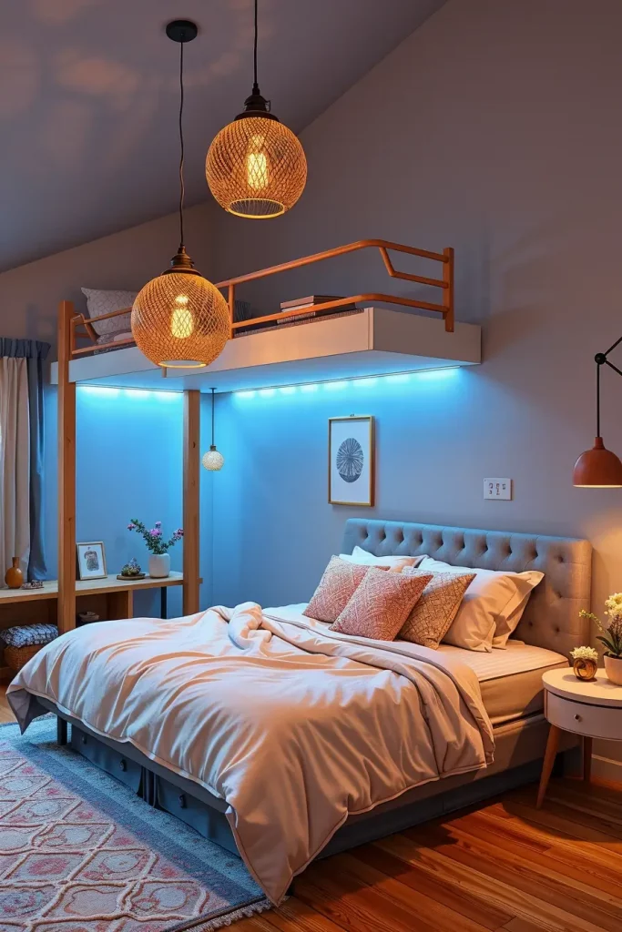 64 Loft Bed Ideas 2026: Modern Space-Saving Designs for Small Bedrooms