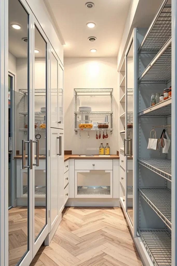 64 Narrow Walk-In Pantry Ideas 2026 for Smart and Stylish Small Spaces