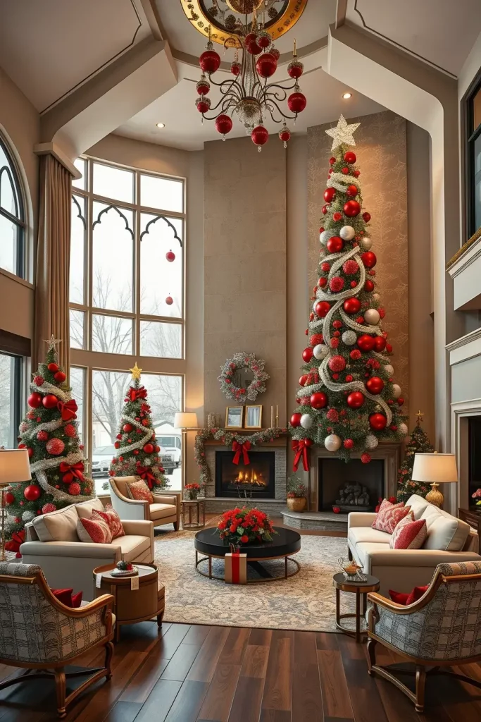63 Red and Silver Christmas Tree 2025 Ideas for a Timeless Holiday Look