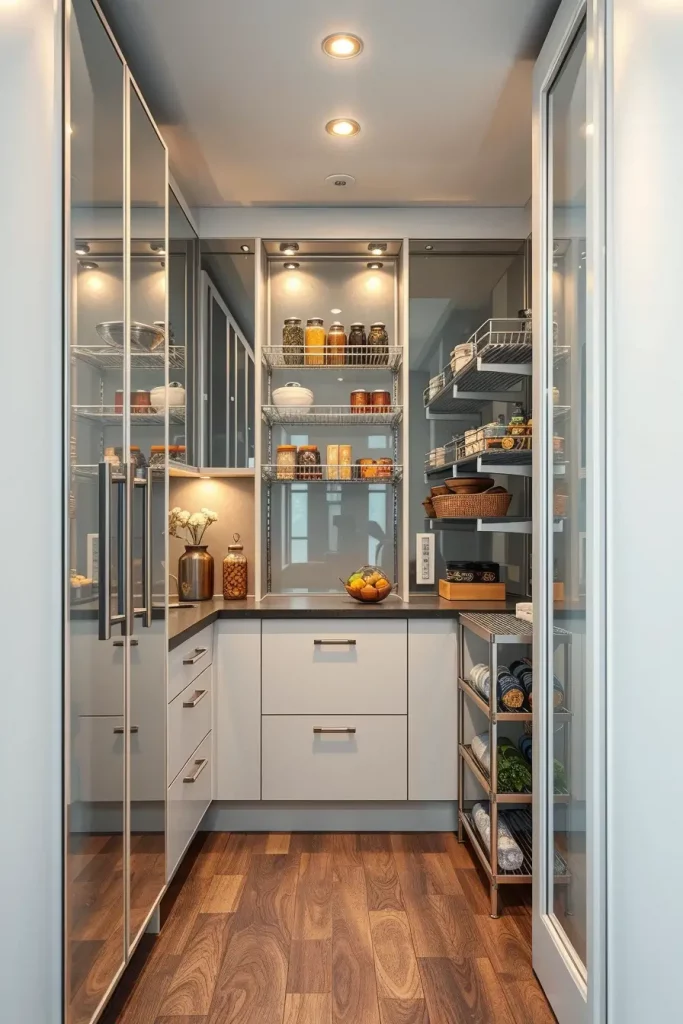 64 Narrow Walk-In Pantry Ideas 2026 for Smart and Stylish Small Spaces