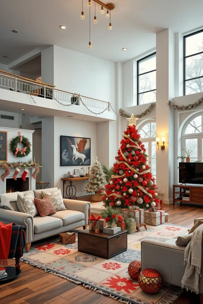 63 Red and Silver Christmas Tree 2025 Ideas for a Timeless Holiday Look