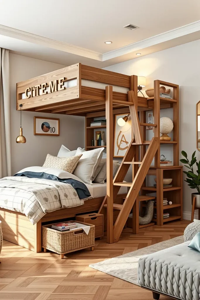 64 Loft Bed Ideas 2026: Modern Space-Saving Designs for Small Bedrooms