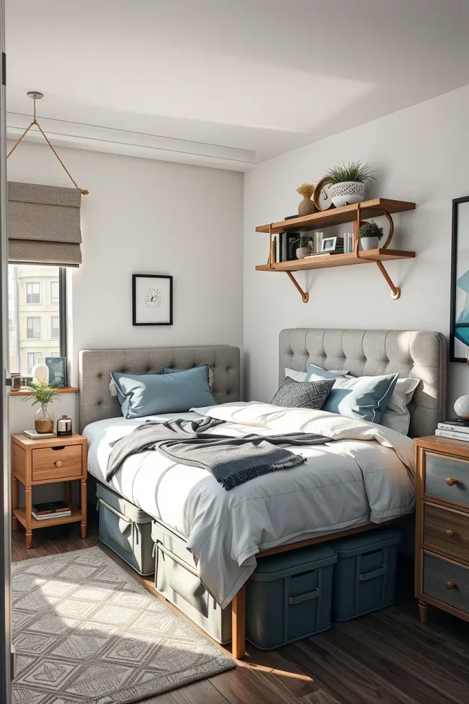 62 Small Bedroom Ideas 2026: Smart Designs, Storage & Modern Layouts