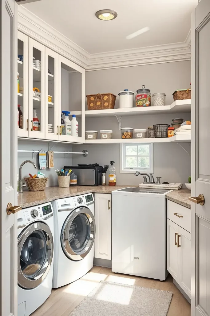 Pantry in Laundry Room Ideas 2026: 66 Smart, Stylish, and Space-Saving Designs