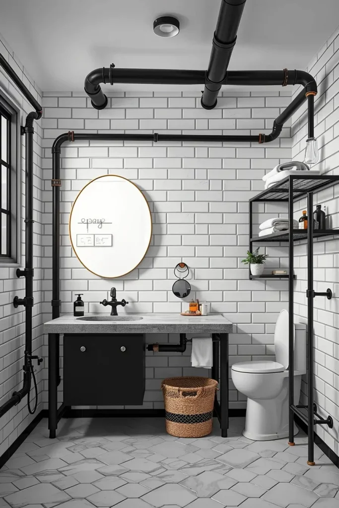 64 Black and White Bathroom Ideas 2026 for Modern and Timeless Designs