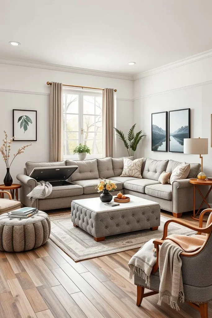 62 Compact Living Room Ideas 2026 for Stylish Small Spaces