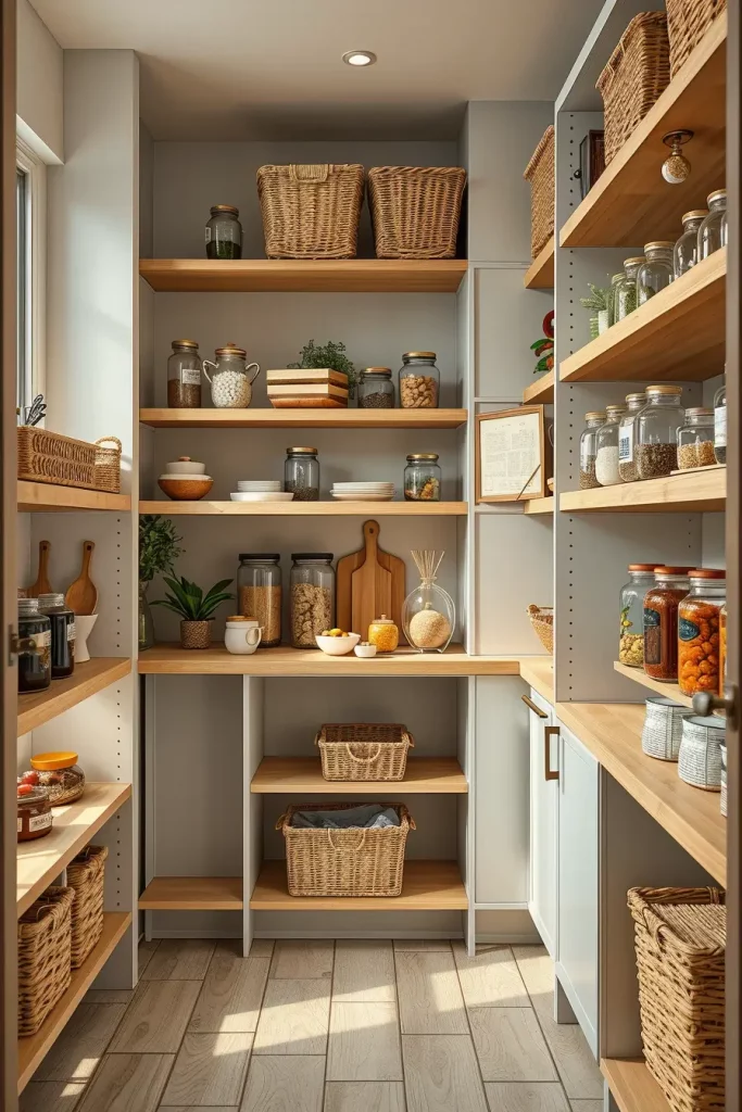 64 Narrow Walk-In Pantry Ideas 2026 for Smart and Stylish Small Spaces