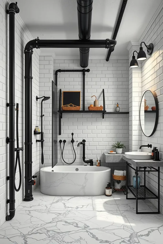 64 Black and White Bathroom Ideas 2026 for Modern and Timeless Designs