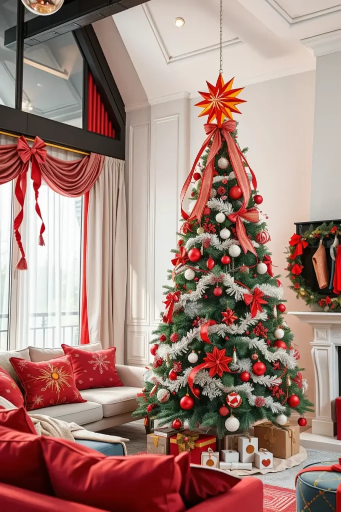 64 Red and White Christmas Tree 2025 Ideas for a Stylish Holiday Home