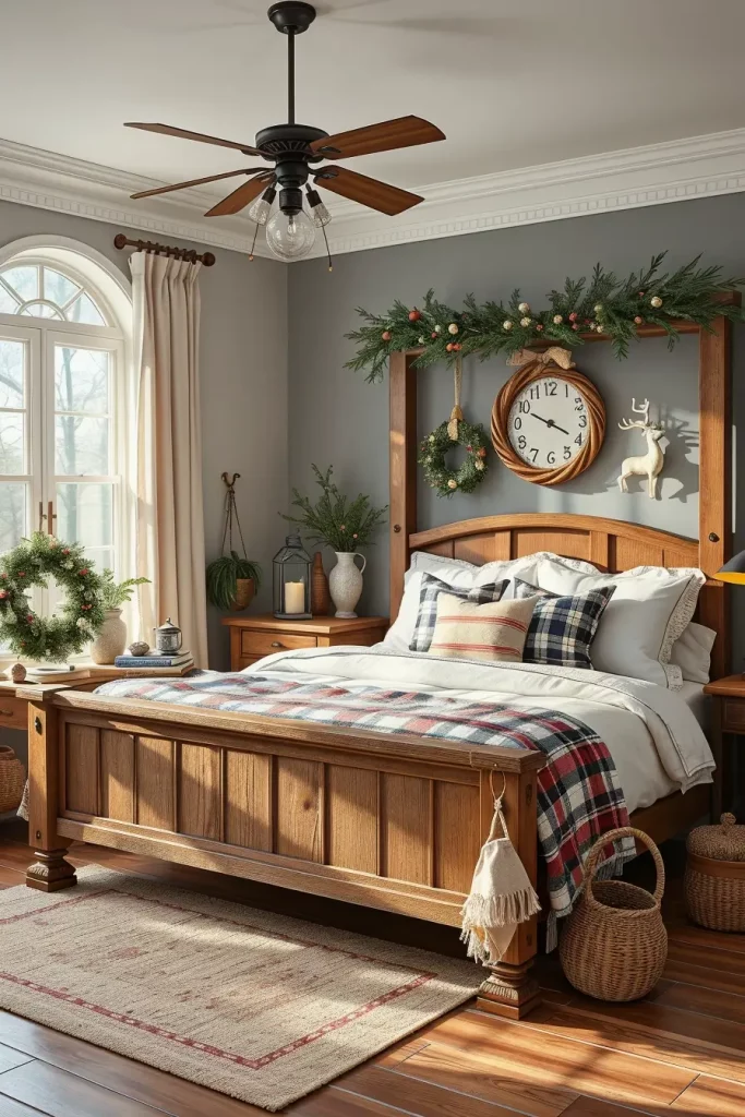 65 Best Xmas Bedroom Decor Ideas 2025 to Create a Cozy and Magical Holiday Retreat