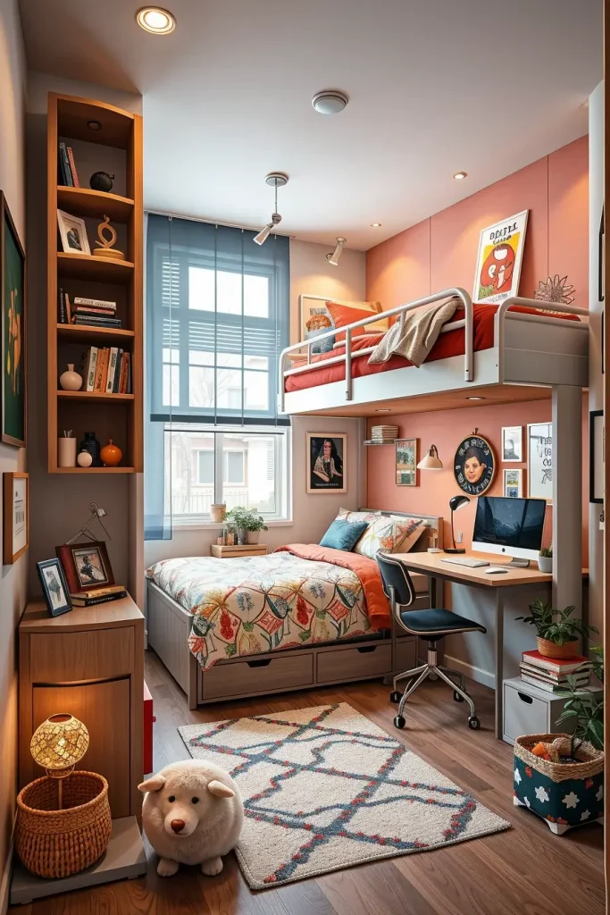 62 Small Bedroom Ideas 2026: Smart Designs, Storage & Modern Layouts