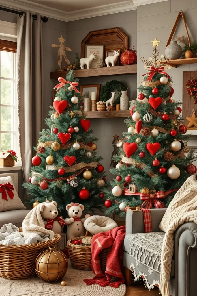 63 Red and Silver Christmas Tree 2025 Ideas for a Timeless Holiday Look