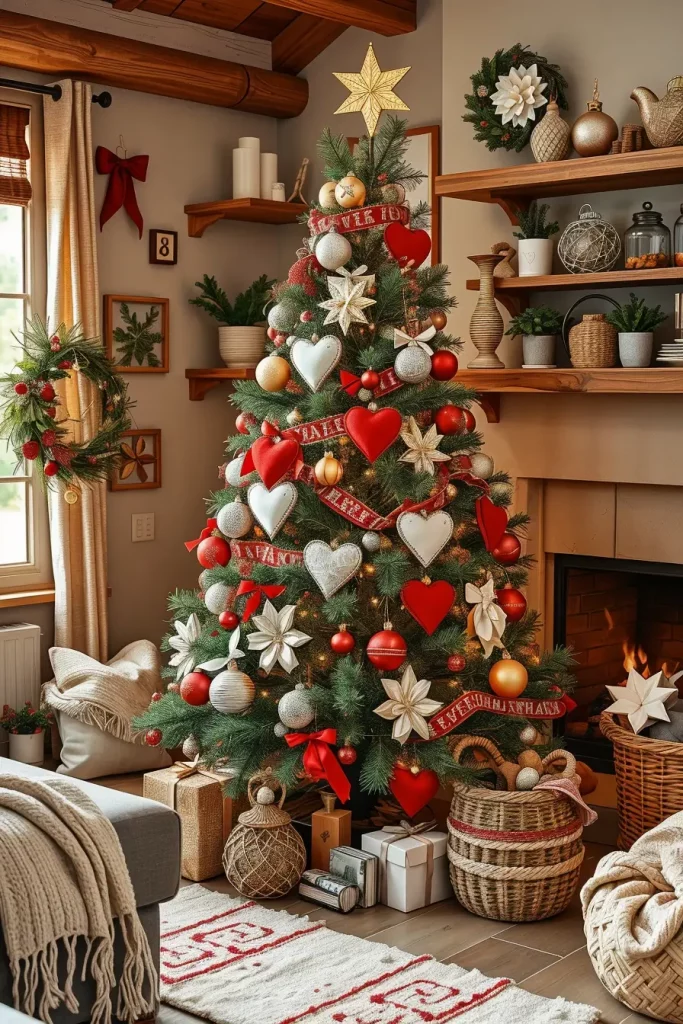 63 Red and Silver Christmas Tree 2025 Ideas for a Timeless Holiday Look