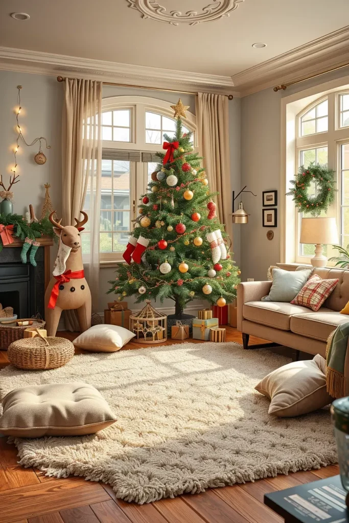 65 Best Xmas Decor for Living Room 2025: Stylish Holiday Ideas to Transform Your Space