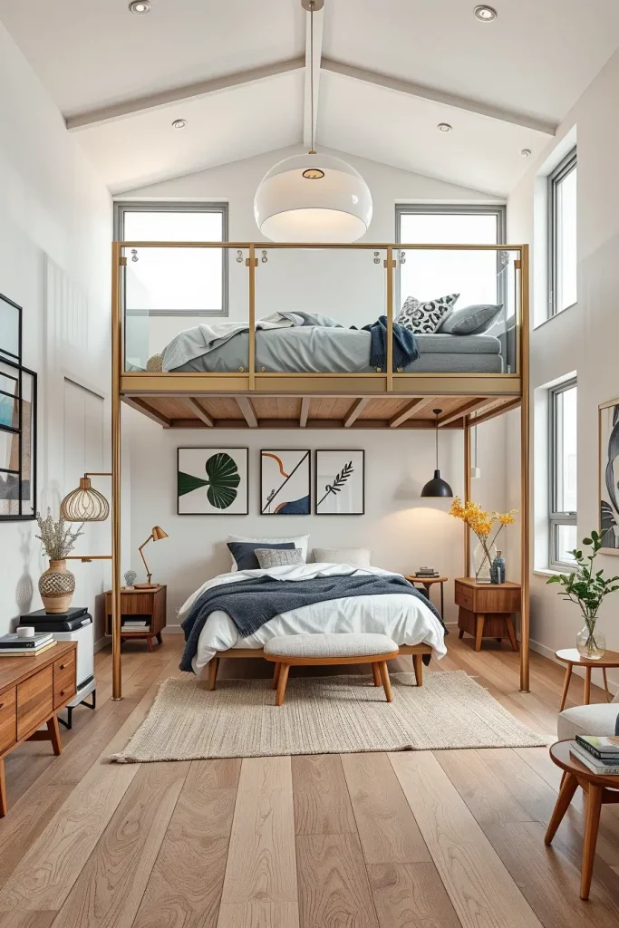 64 Loft Bed Ideas 2026: Modern Space-Saving Designs for Small Bedrooms