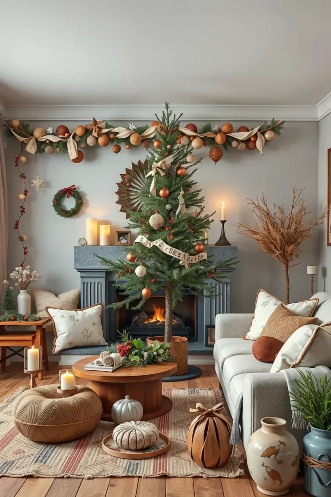 65 Best Xmas Decor for Living Room 2025: Stylish Holiday Ideas to Transform Your Space