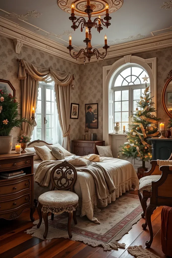 65 Best Xmas Bedroom Decor Ideas 2025 to Create a Cozy and Magical Holiday Retreat
