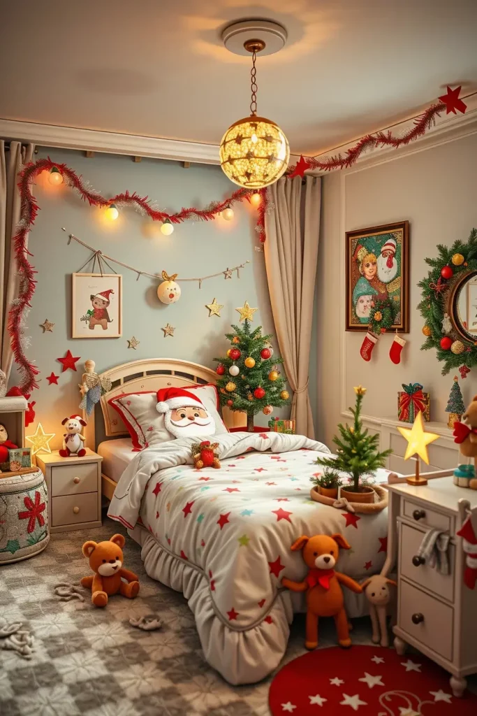 65 Best Xmas Bedroom Decor Ideas 2025 to Create a Cozy and Magical Holiday Retreat