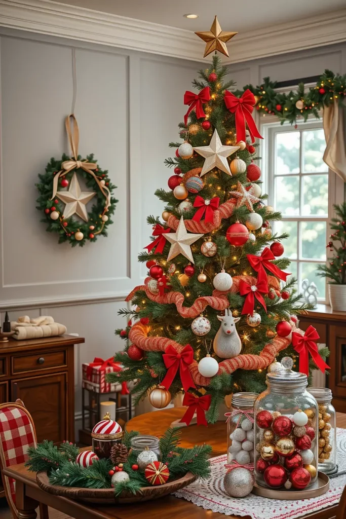 64 Red and White Christmas Tree 2025 Ideas for a Stylish Holiday Home