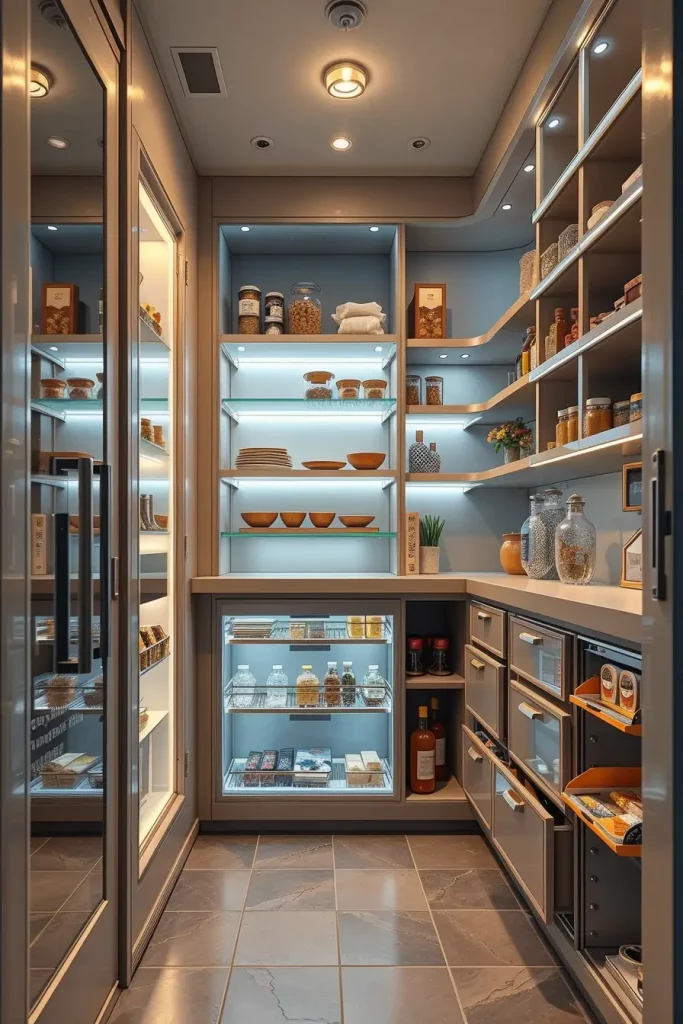 64 Narrow Walk-In Pantry Ideas 2026 for Smart and Stylish Small Spaces