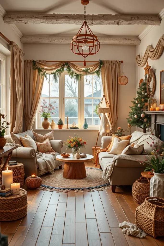 65 Best Xmas Decor for Living Room 2025: Stylish Holiday Ideas to Transform Your Space