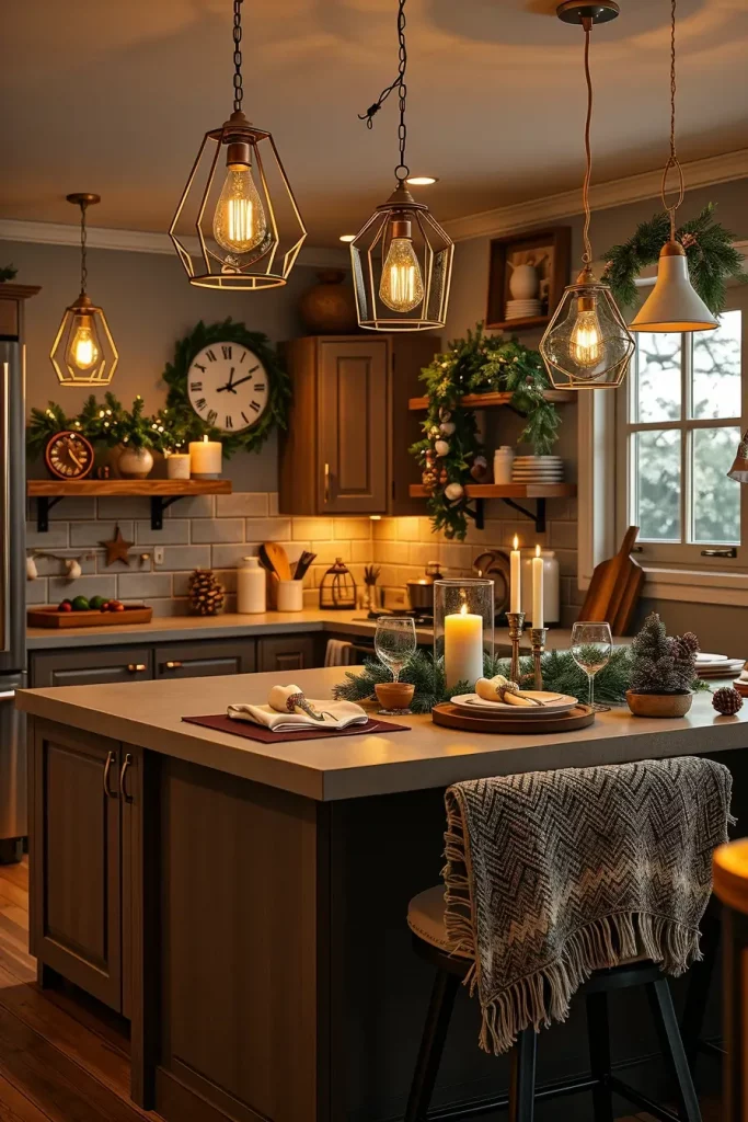 65 Best Xmas Kitchen Decor Inspo 2025: Modern Christmas Kitchen Ideas for a Stylish Holiday Look