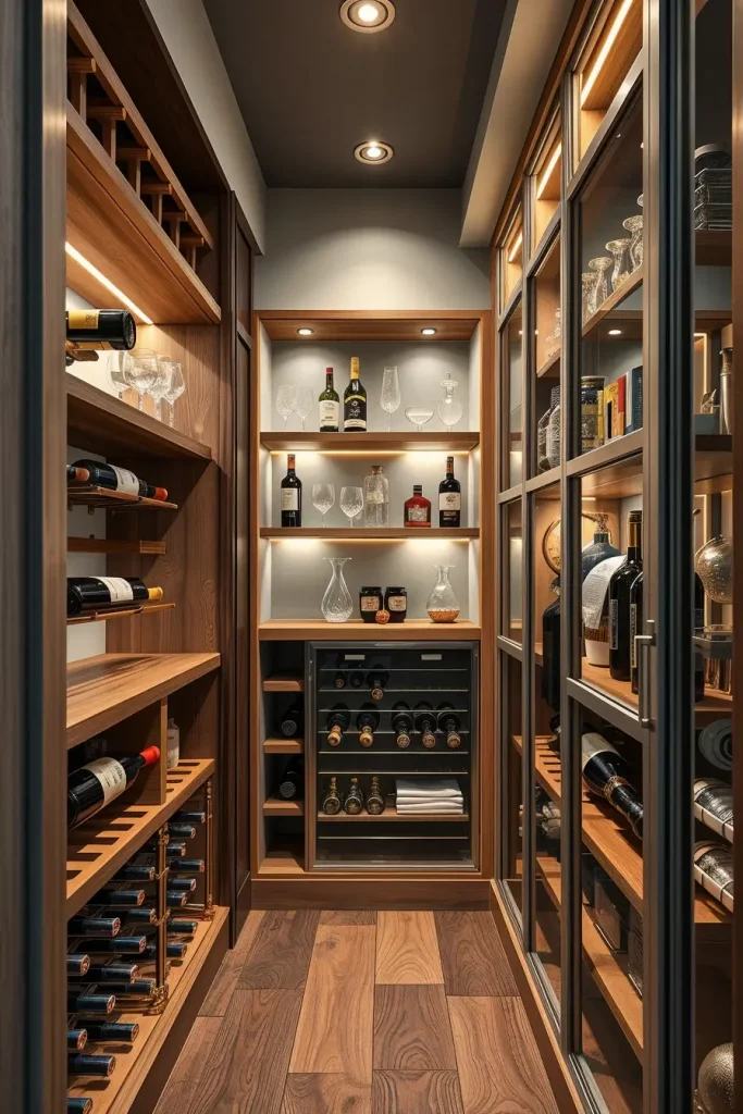 64 Narrow Walk-In Pantry Ideas 2026 for Smart and Stylish Small Spaces