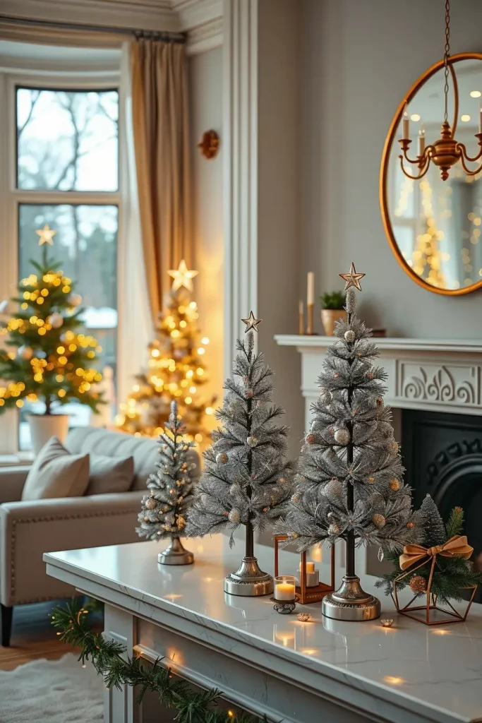 64 Mantle Xmas Decorations Ideas 2025: Stylish, Modern & Unique Fireplace Inspiration