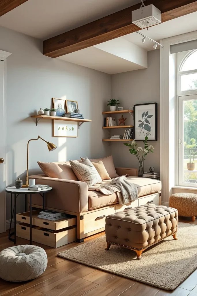 62 Compact Living Room Ideas 2026 for Stylish Small Spaces