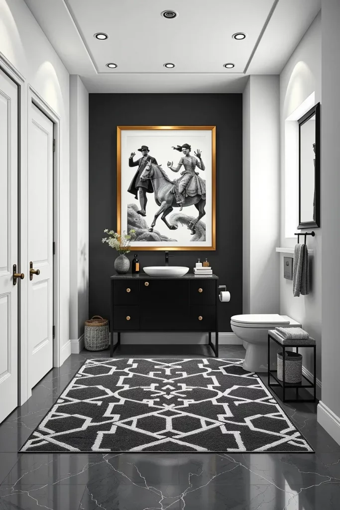 64 Black and White Bathroom Ideas 2026 for Modern and Timeless Designs