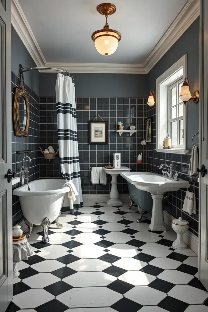 64 Black and White Bathroom Ideas 2026 for Modern and Timeless Designs
