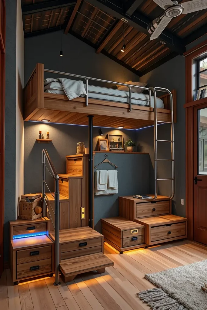 64 Loft Bed Ideas 2026: Modern Space-Saving Designs for Small Bedrooms