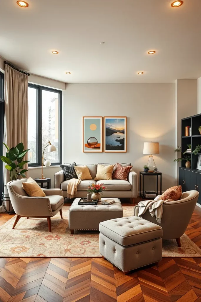 64 Small Apartment Living Room Ideas 2026 to Maximize Style and Comfort