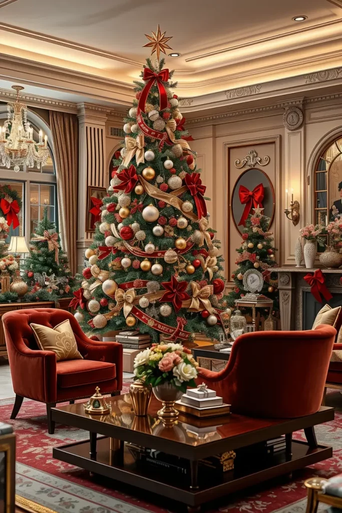 63 Red and Silver Christmas Tree 2025 Ideas for a Timeless Holiday Look