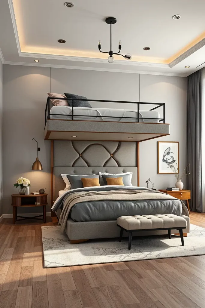 64 Loft Bed Ideas 2026: Modern Space-Saving Designs for Small Bedrooms