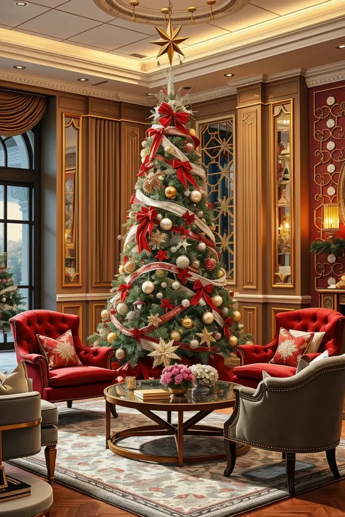 63 Red and Silver Christmas Tree 2025 Ideas for a Timeless Holiday Look