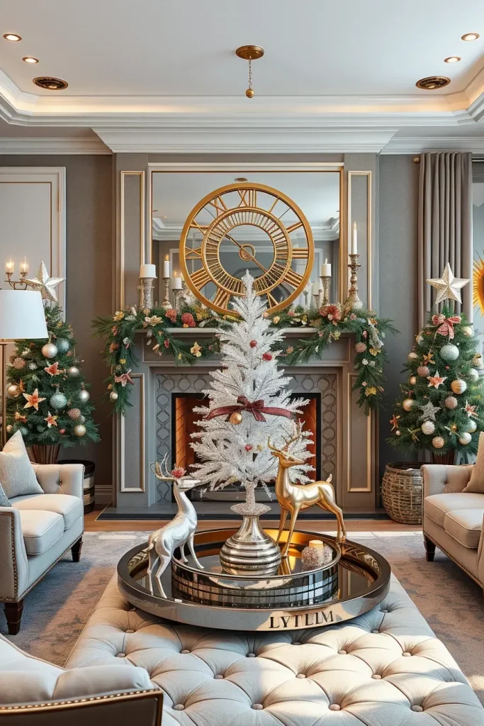 64 Mantle Xmas Decorations Ideas 2025: Stylish, Modern & Unique Fireplace Inspiration