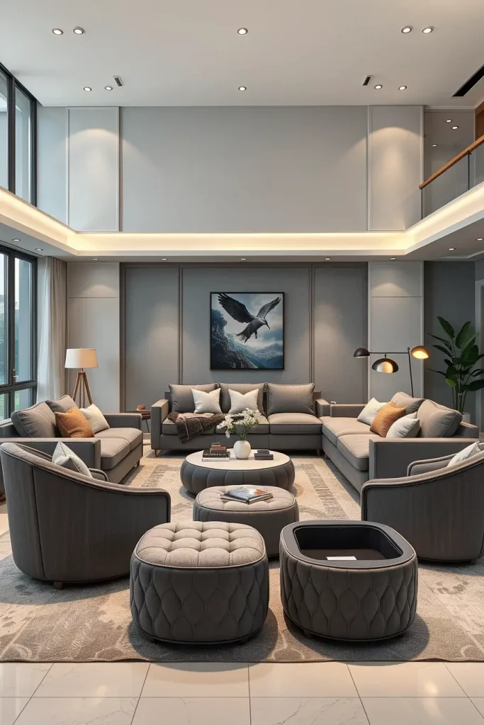 62 Gray Living Room Designs Ideas 2026 for Stylish Modern Homes