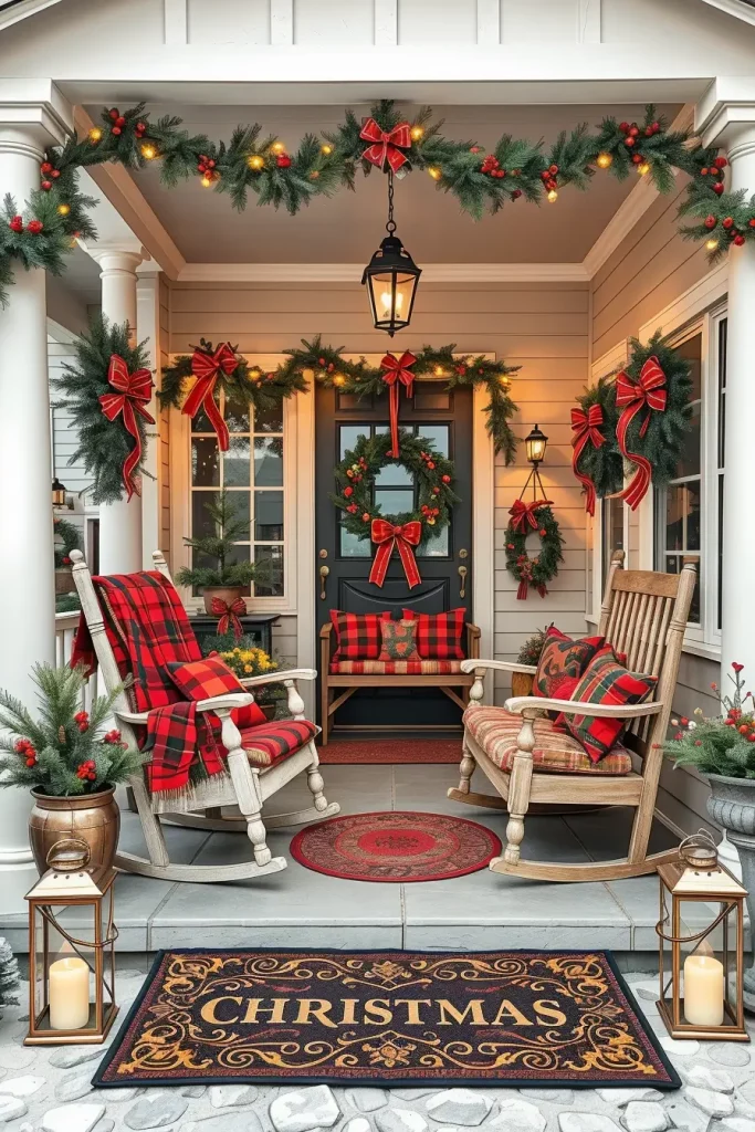 66 Front Porch Christmas Decor Ideas 2025 to Inspire a Festive Welcome
