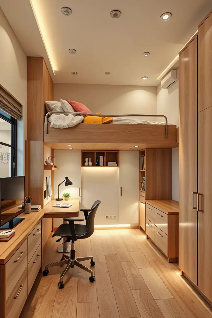 64 Loft Bed Ideas 2026: Modern Space-Saving Designs for Small Bedrooms