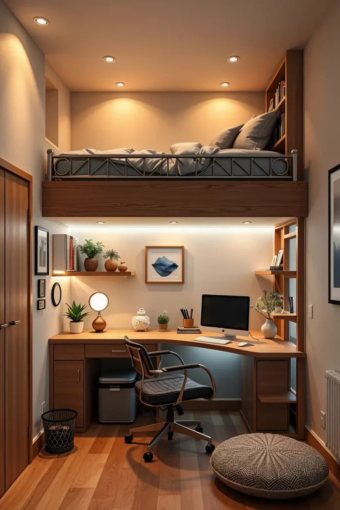 64 Loft Bed Ideas 2026: Modern Space-Saving Designs for Small Bedrooms