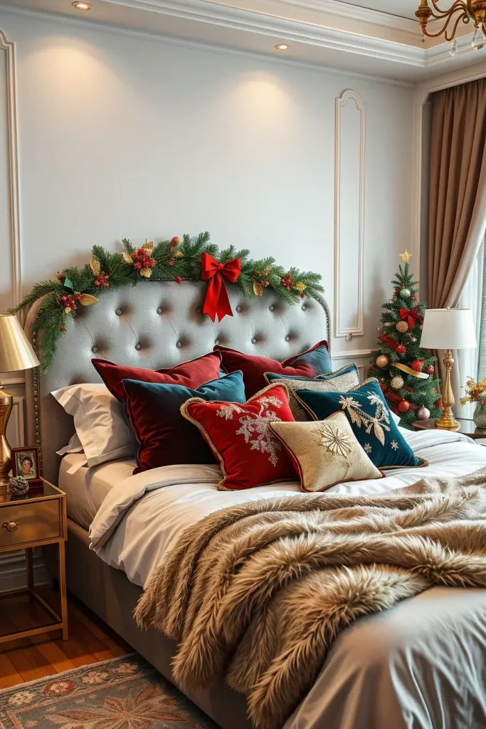 65 Best Xmas Bedroom Decor Ideas 2025 to Create a Cozy and Magical Holiday Retreat