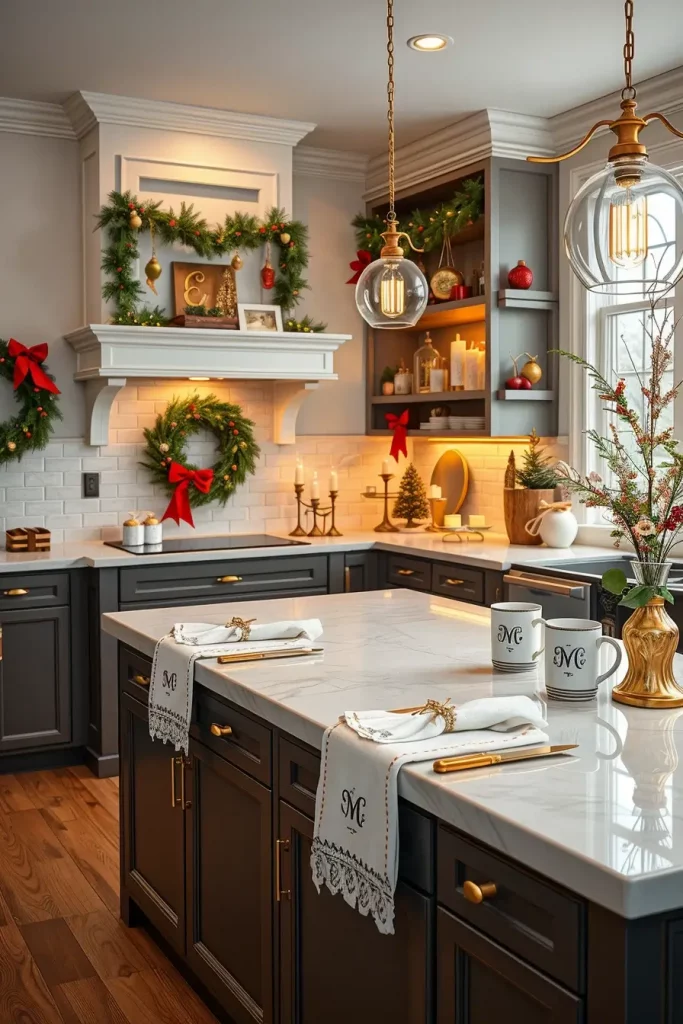 65 Best Xmas Kitchen Decor Inspo 2025: Modern Christmas Kitchen Ideas for a Stylish Holiday Look