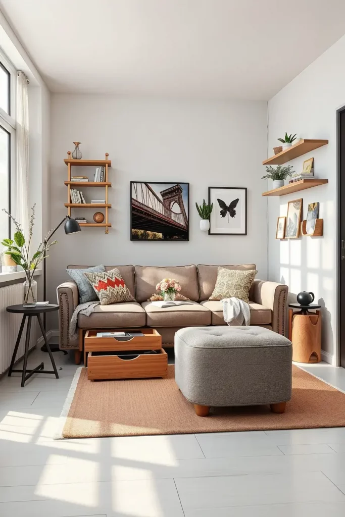 62 Compact Living Room Ideas 2026 for Stylish Small Spaces