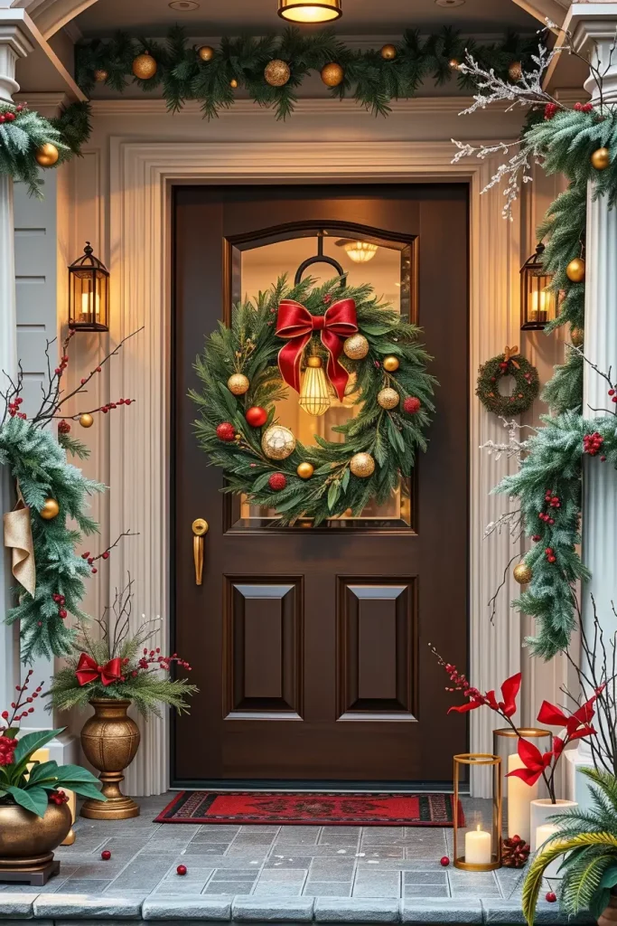66 Front Porch Christmas Decor Ideas 2025 to Inspire a Festive Welcome