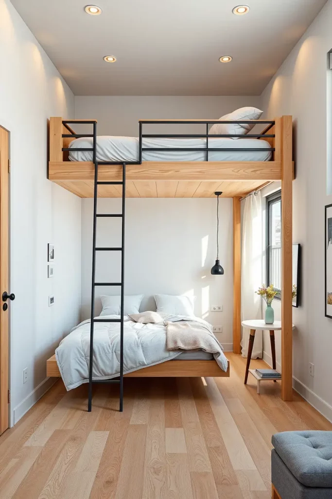 64 Loft Bed Ideas 2026: Modern Space-Saving Designs for Small Bedrooms